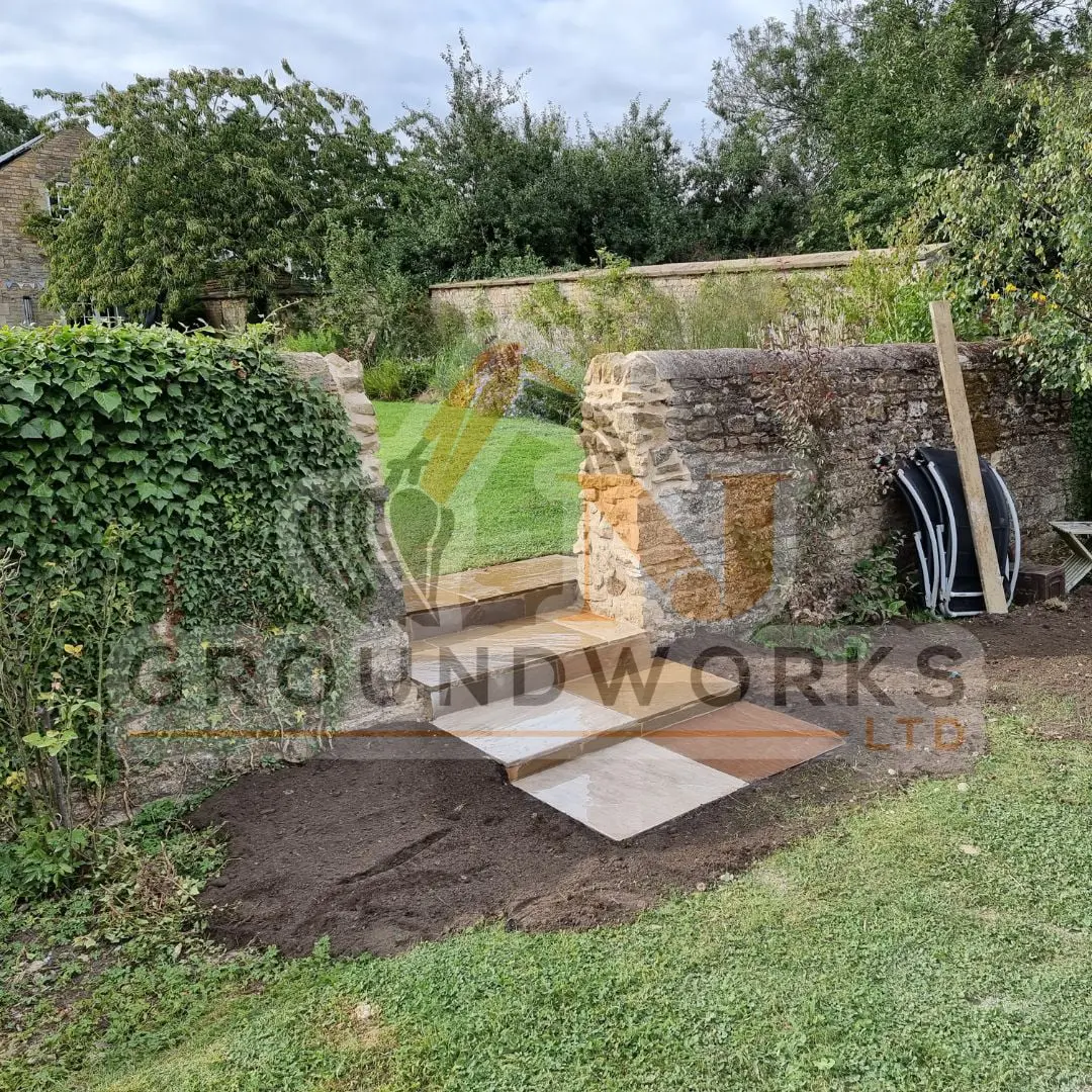 sandstone natural stone patio paving slabs contractor peterborough slate limestone indian slabs