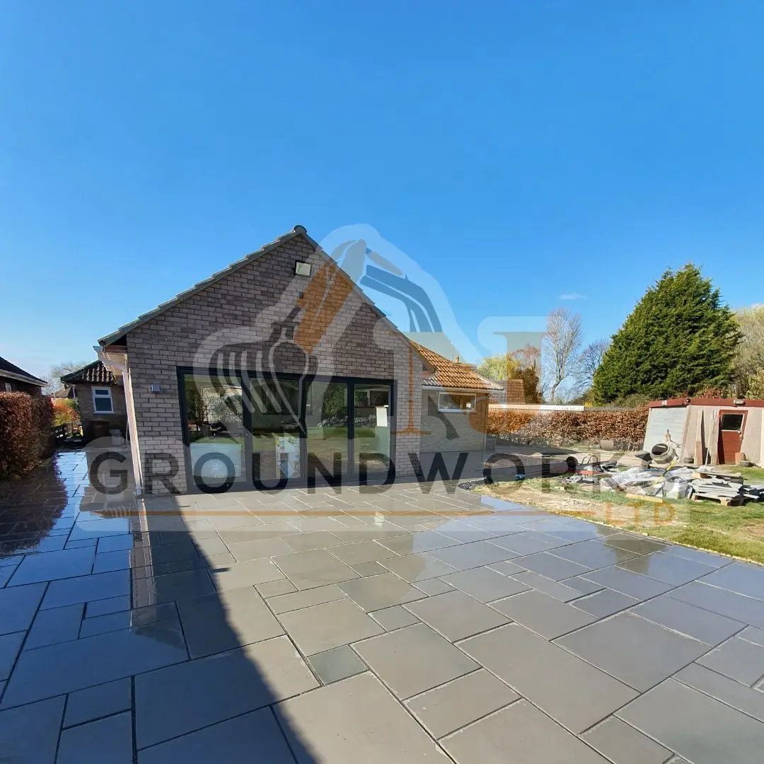 sandstone natural stone patio paving slabs contractor peterborough slate limestone indian slabs