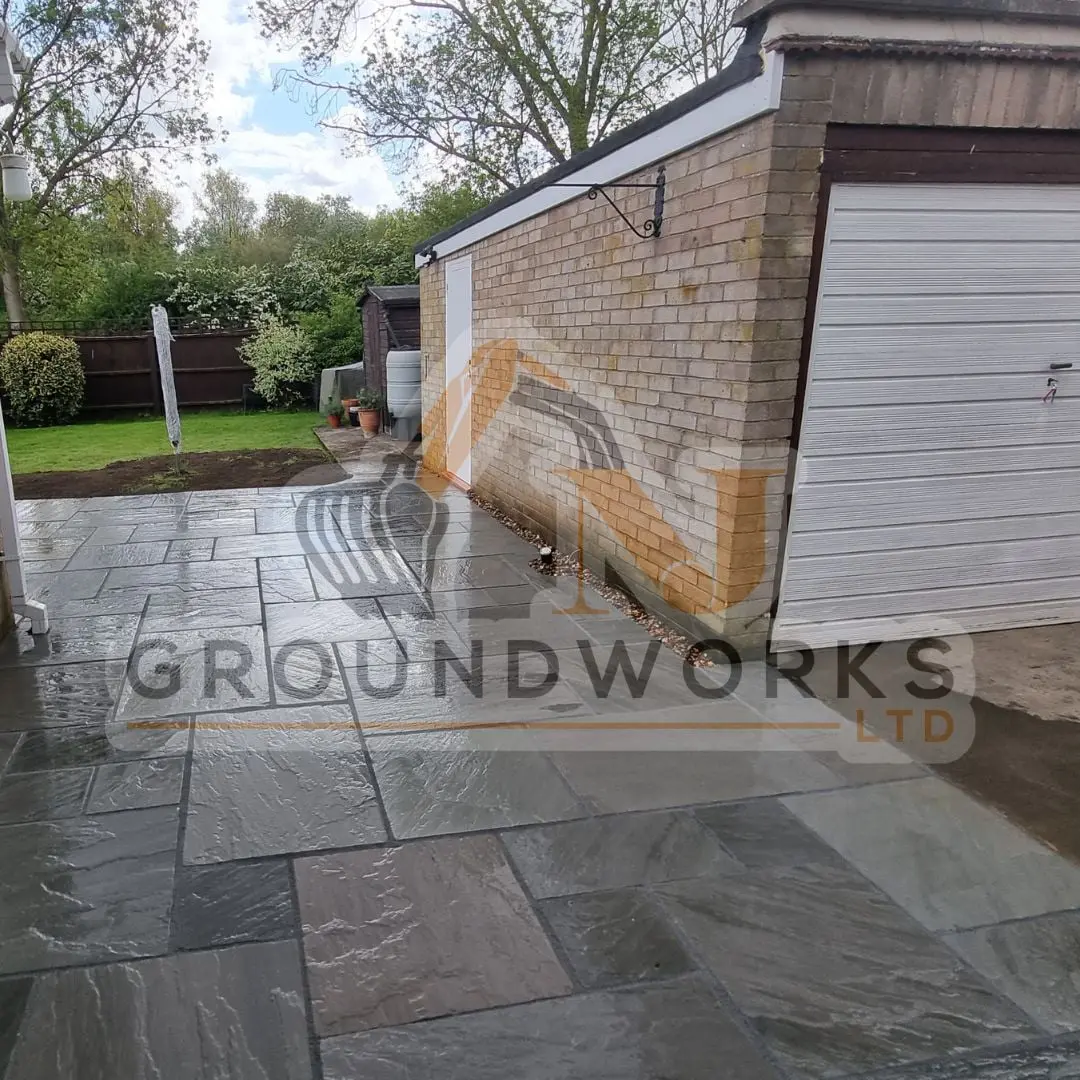 sandstone natural stone patio paving slabs contractor peterborough slate limestone indian slabs