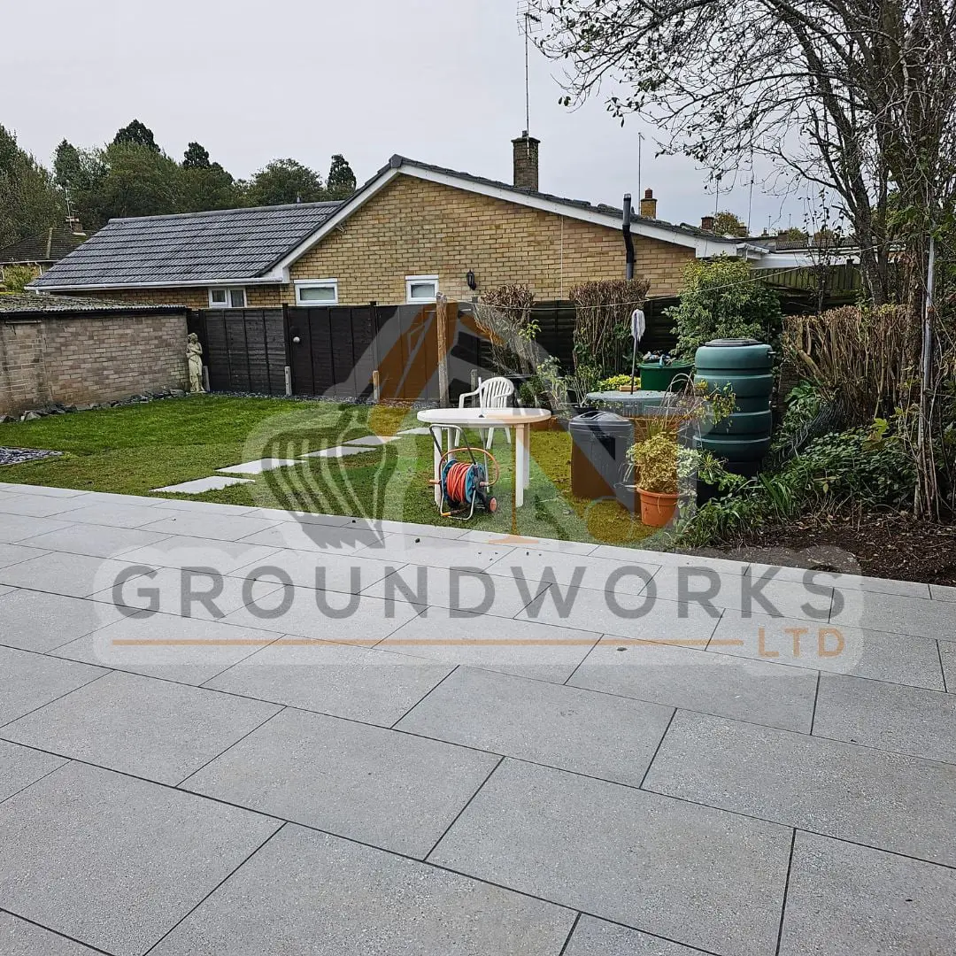 NJ groundworks porcelain patio paving slabs peterborough natural patio sandstone mix pack cheap block paving garden transformation cheap concrete paving landscaping